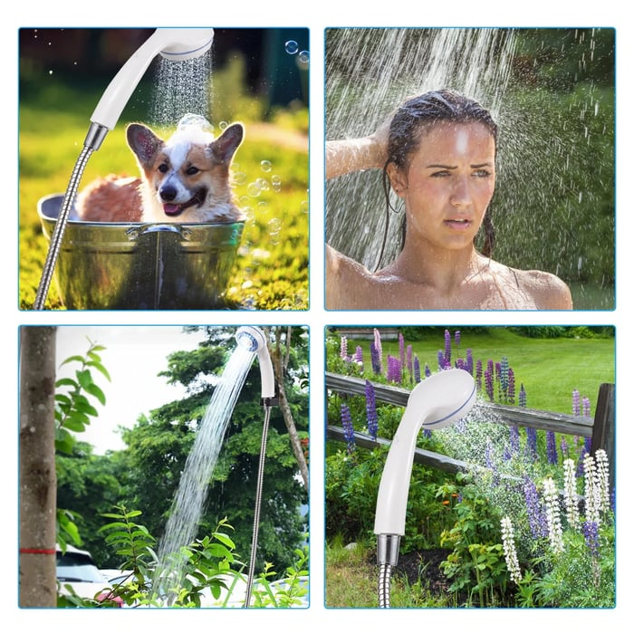 Bärbar campingdusch🚿🚿