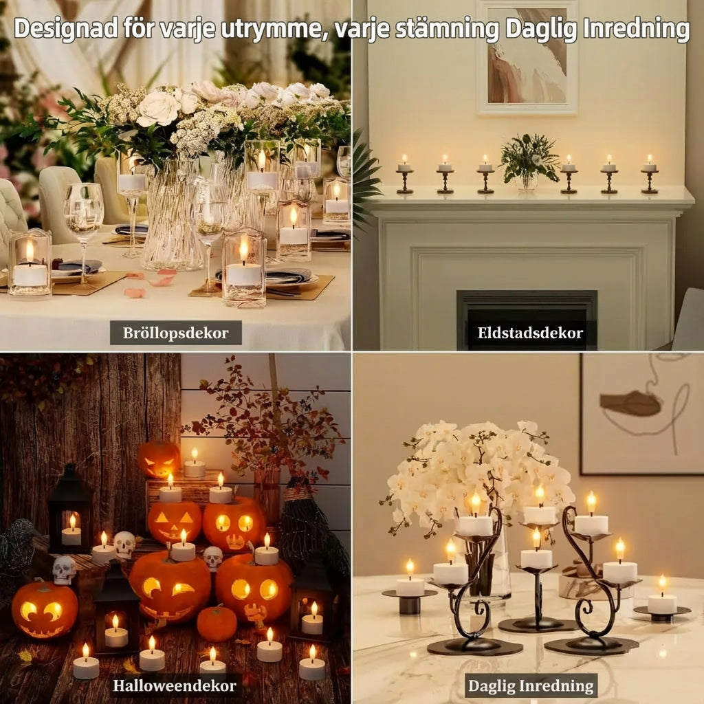 🕯️✨ LED-värmeljus – Skapa varm och mysig stämning varje dag ✨