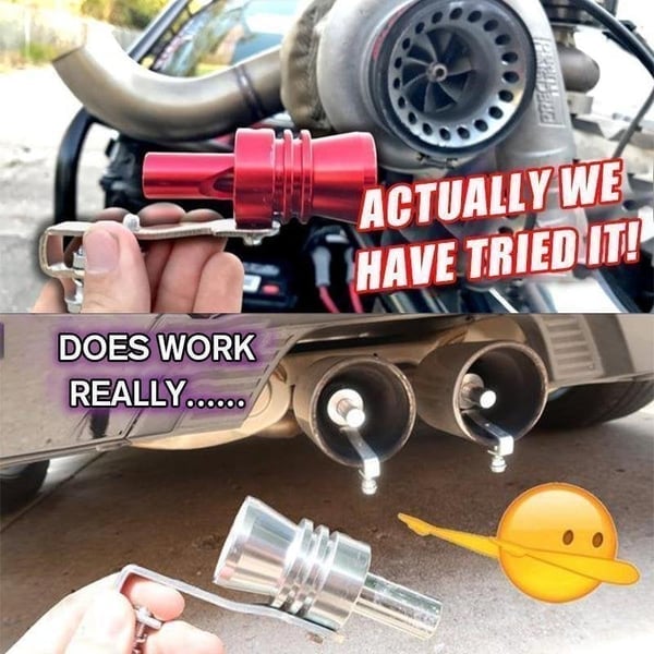 🏎️2026 Ny Utgave🏍️Turbo Lydsimulator Plystre for alle biler💥