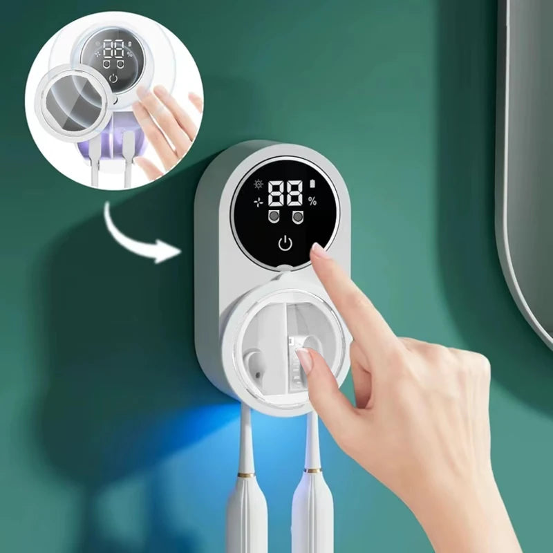 🌟 Bloomful Pure™ – Effektiv UV-tannbørstesterilisator for rent og friskt!
