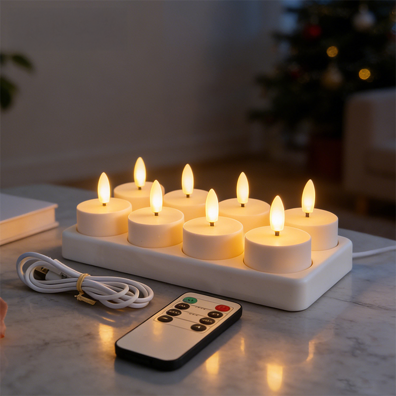 🕯️✨ LED-värmeljus – Skapa varm och mysig stämning varje dag ✨