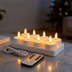 🕯️✨ LED-värmeljus – Skapa varm och mysig stämning varje dag ✨