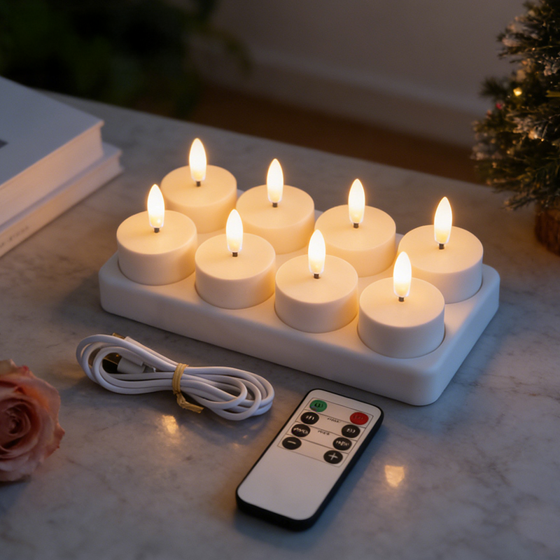 🕯️✨ LED-värmeljus – Skapa varm och mysig stämning varje dag ✨