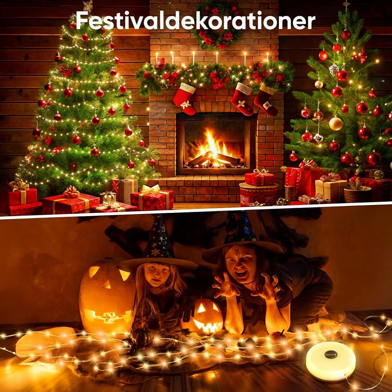 ✨🏕️ Uppgradera din campingupplevelse med våra uppladdningsbara, vattentäta ljusslingor! 🌟