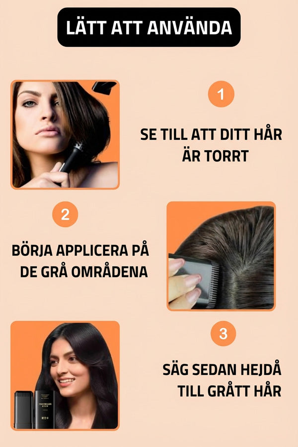 🖌️✨ Slutt å få panikk over grått hår!