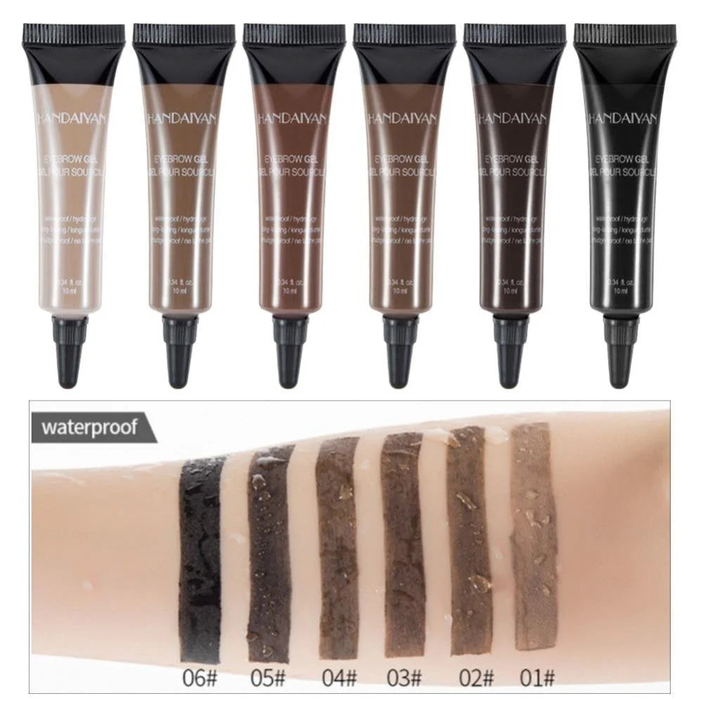 💄✨ Langvarig vanntett flytende øyenbrynsgelé/farge