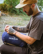 ❄3-i-1 ultralett termisk poncho
