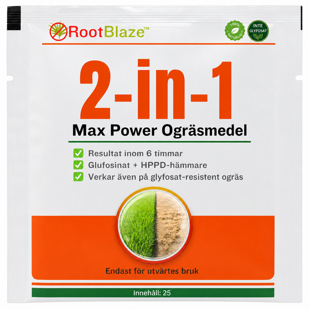 🌿Fjern 98 % av ugresset på bare 6 timer!