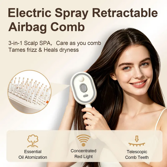 🩷Elektrisk sprayluftkuddemassagekam