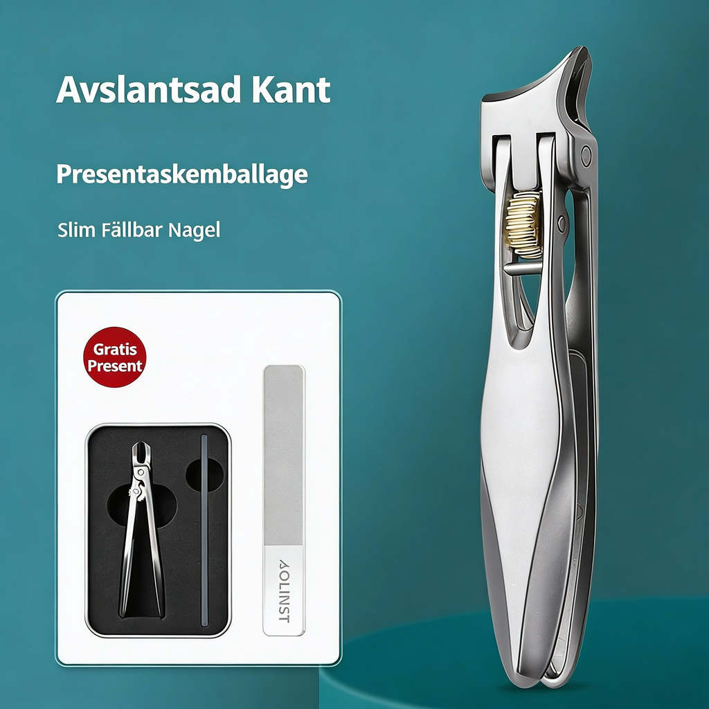 🔧✨ Overdimensjonert negleklipper med langt håndtak - Kraftig, sprutsikker, enkel for voksne og eldre 👴👵💅