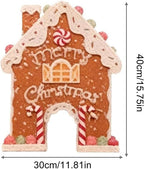 🍪 50 % RABATT NÅ! ✨ Pepperkake-golfsett – Festlig julespill med 2 puttere og 6 hull for familiemoro i høytiden 🎄🏌️‍♂️ 