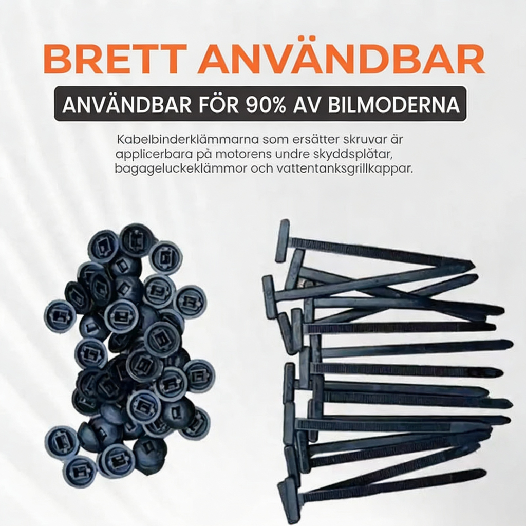 🔧✨Universal spenne til kabelbånd i nylon