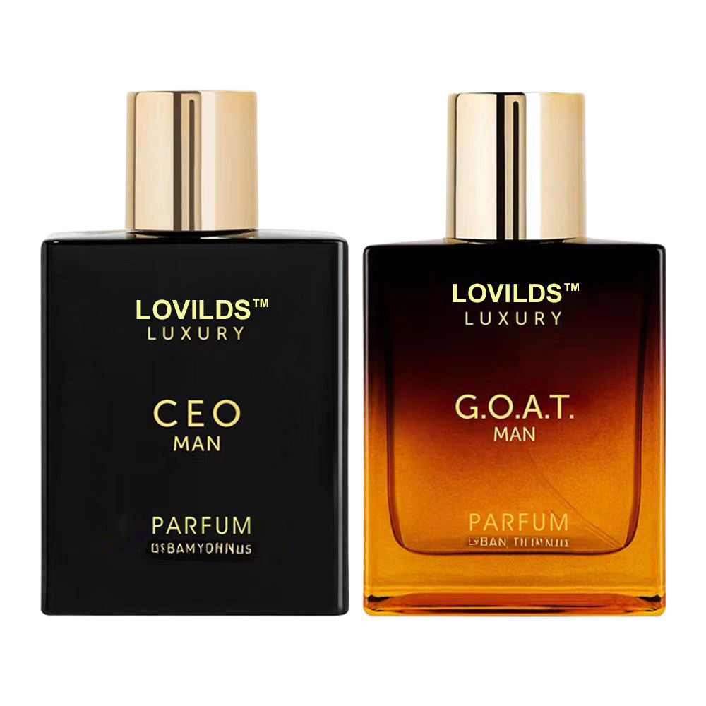Sista 3 timmarna: 50% RABATT🔥Doftset för herrar med CEO MAN-parfym och GOAT MAN-arom