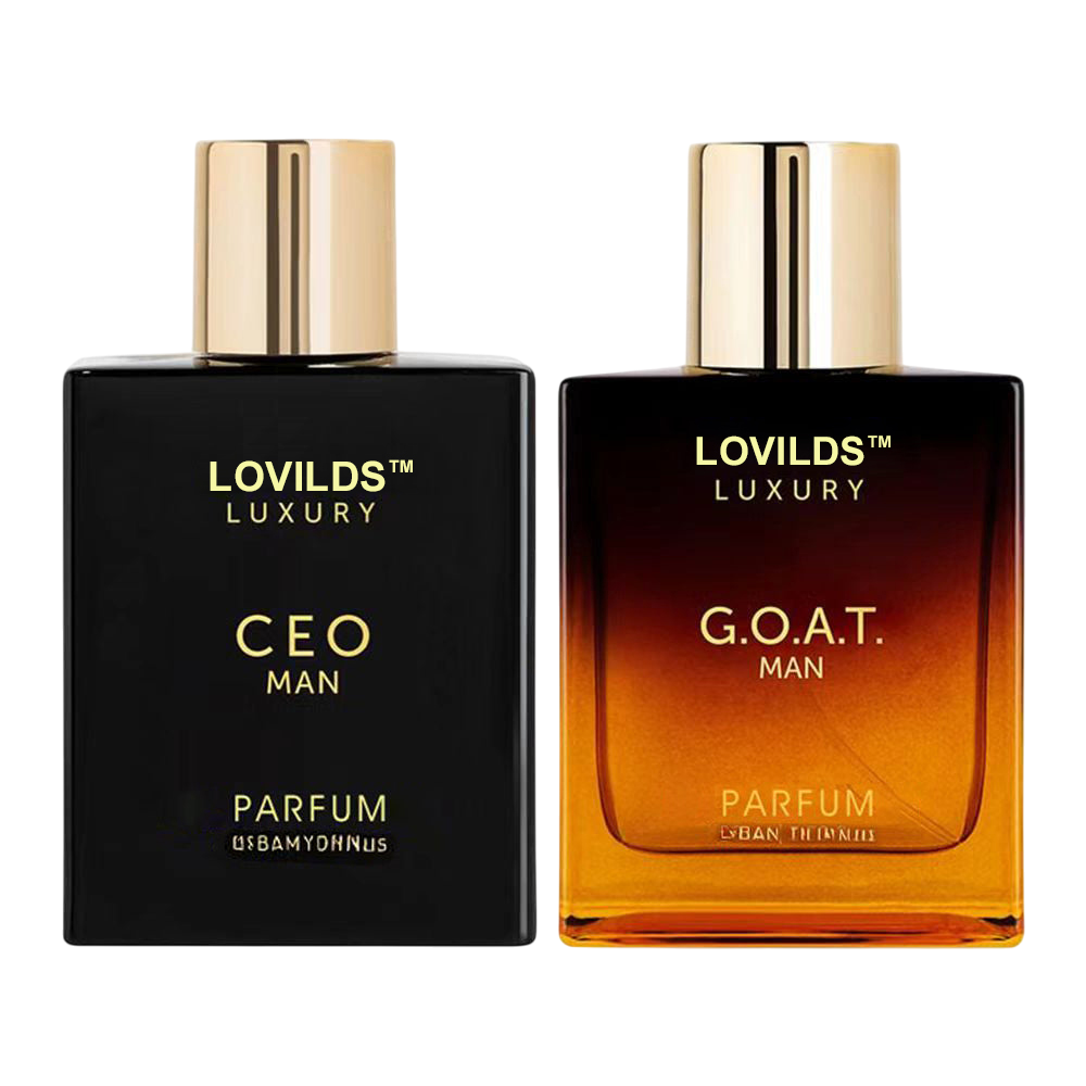 Sista 3 timmarna: 50% RABATT🔥Doftset för herrar med CEO MAN-parfym och GOAT MAN-arom
