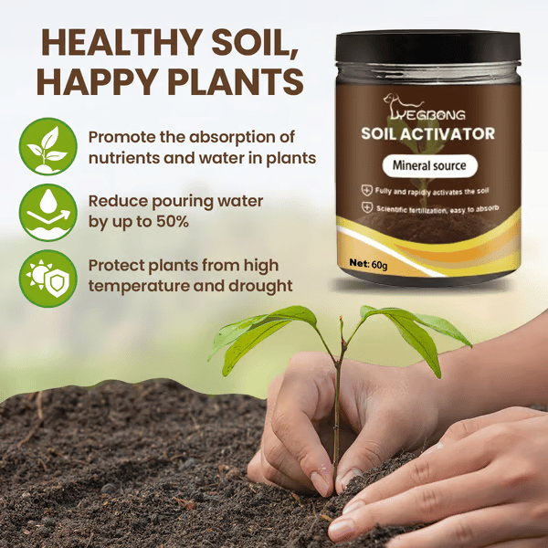 🏆75 000+ SOLGT! 🌳Soil Pro Activator