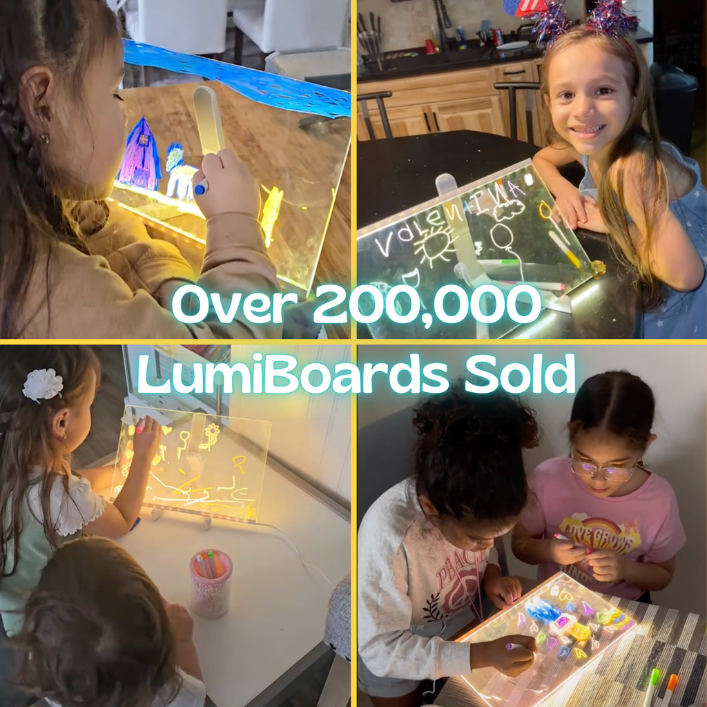 LED-ritbord Komplett Set ✨