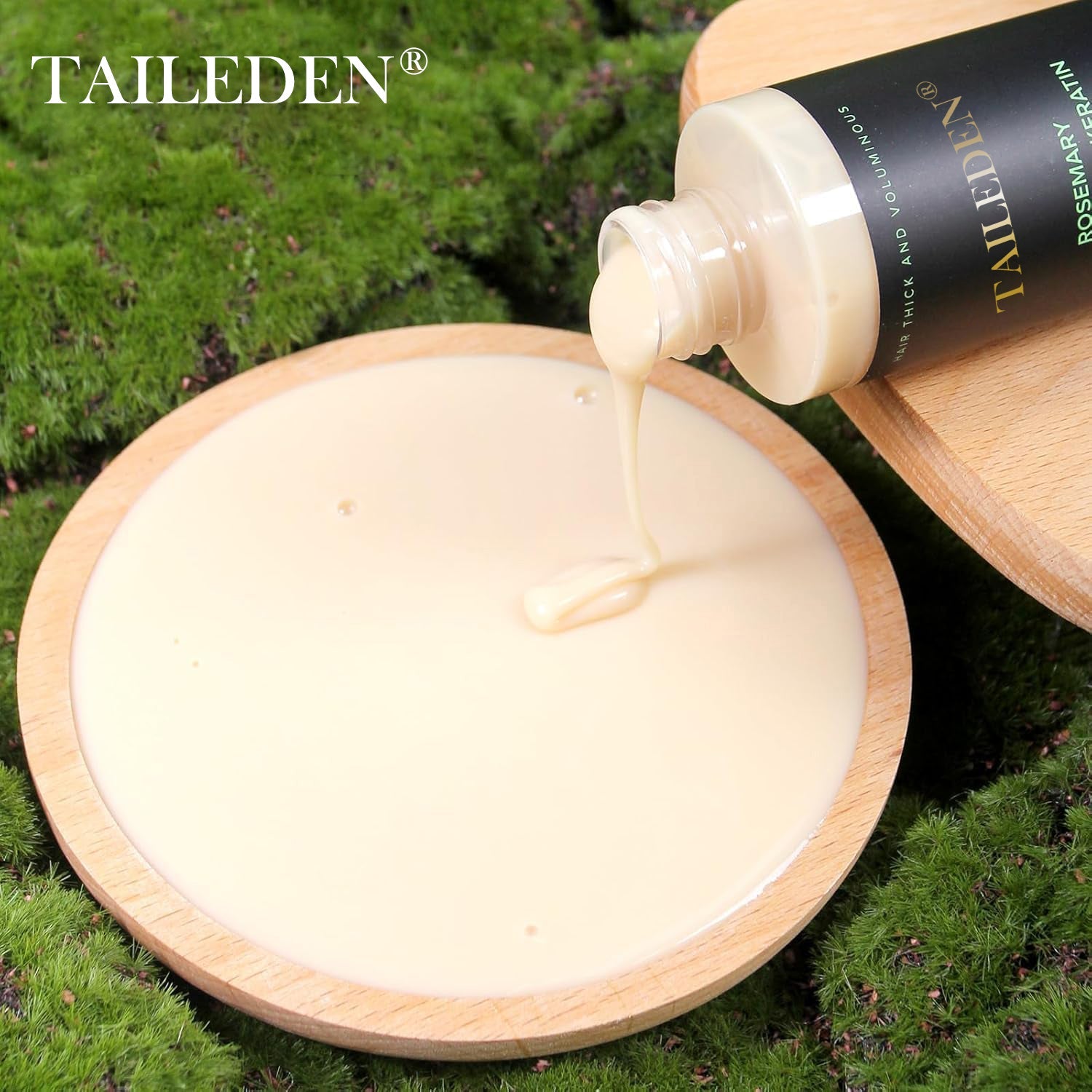 🌱 Sjampo med økologisk rosmarin for hårvekst