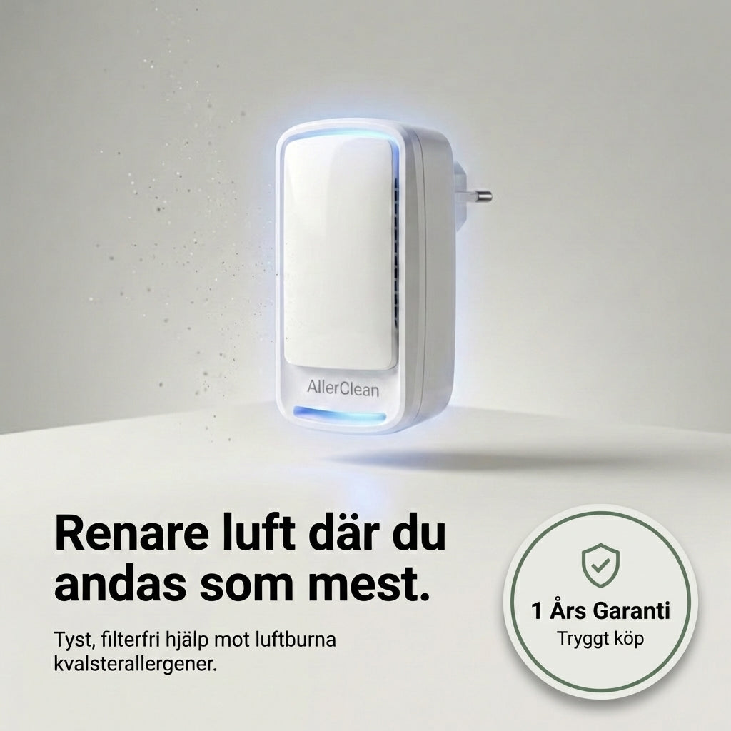 🔥 KJØP 1 FÅ 1 GRATIS: Sunnere luft i hvert rom – Helt stillegående og Filterløs