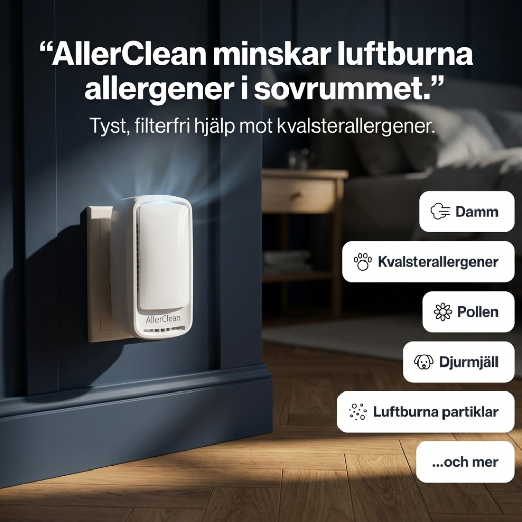 🔥 KJØP 1 FÅ 1 GRATIS: Sunnere luft i hvert rom – Helt stillegående og Filterløs