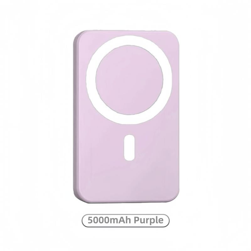 🔋 Magnetisk trådlös powerbank för iPhone – 5000mAh