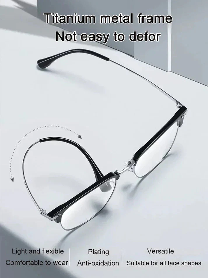 🌎Avsluttes i dag: 70 % RABATT!🔥👓Ultralette antiblå presbyopiske briller✨