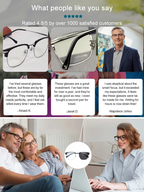 🌎Avsluttes i dag: 70 % RABATT!🔥👓Ultralette antiblå presbyopiske briller✨