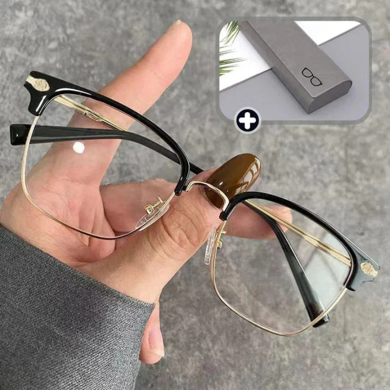 🌎Avsluttes i dag: 70 % RABATT!🔥👓Ultralette antiblå presbyopiske briller✨