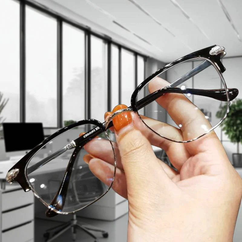 🌎Avsluttes i dag: 70 % RABATT!🔥👓Ultralette antiblå presbyopiske briller✨