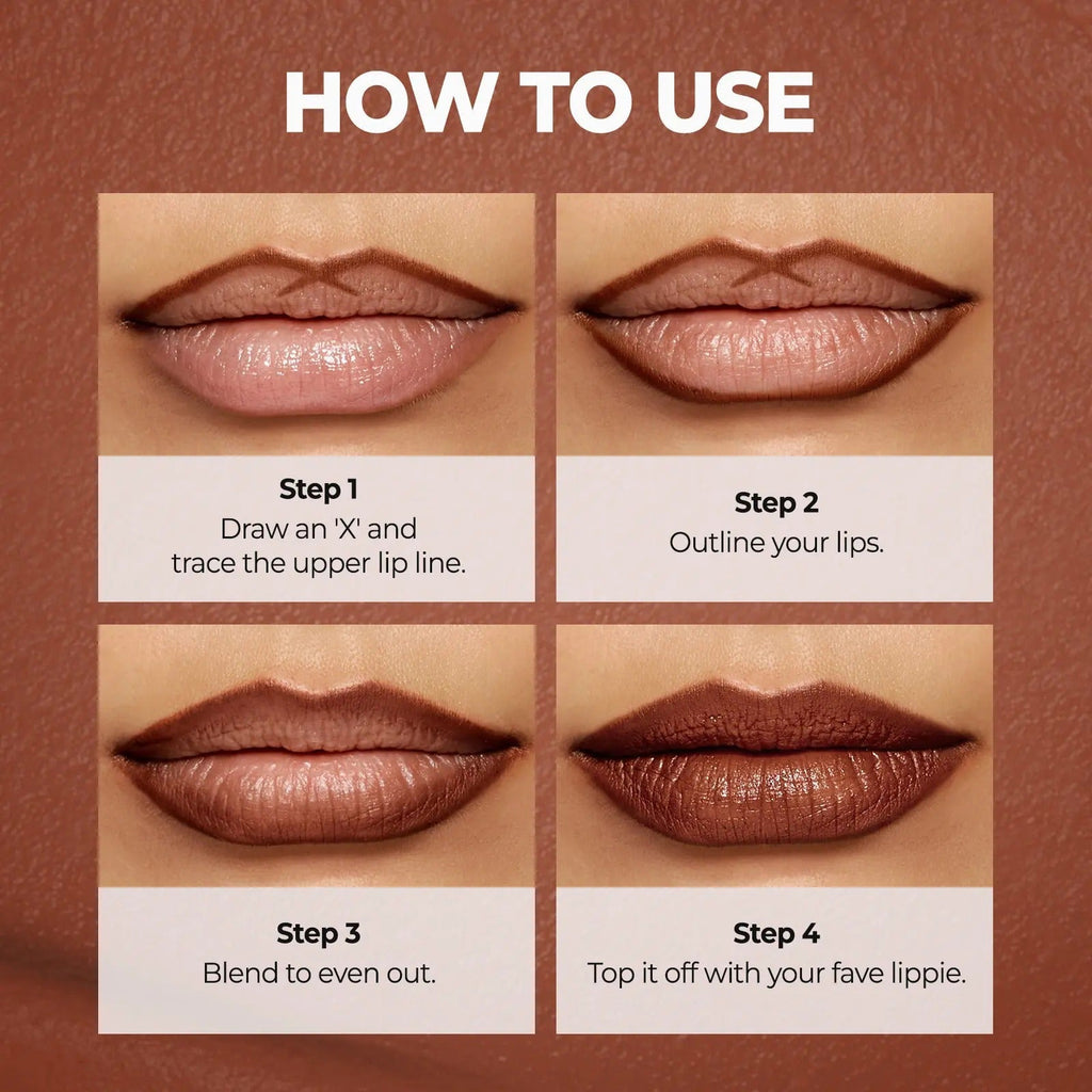 💋Easy Glide Lip Liner — Kremet, blandbar farge med smidig påføring
