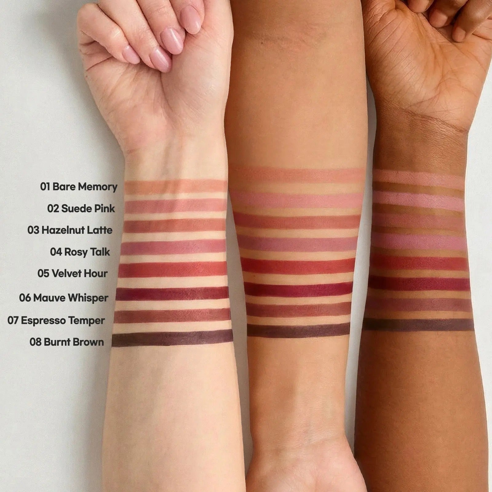 💋Easy Glide Lip Liner — Kremet, blandbar farge med smidig påføring