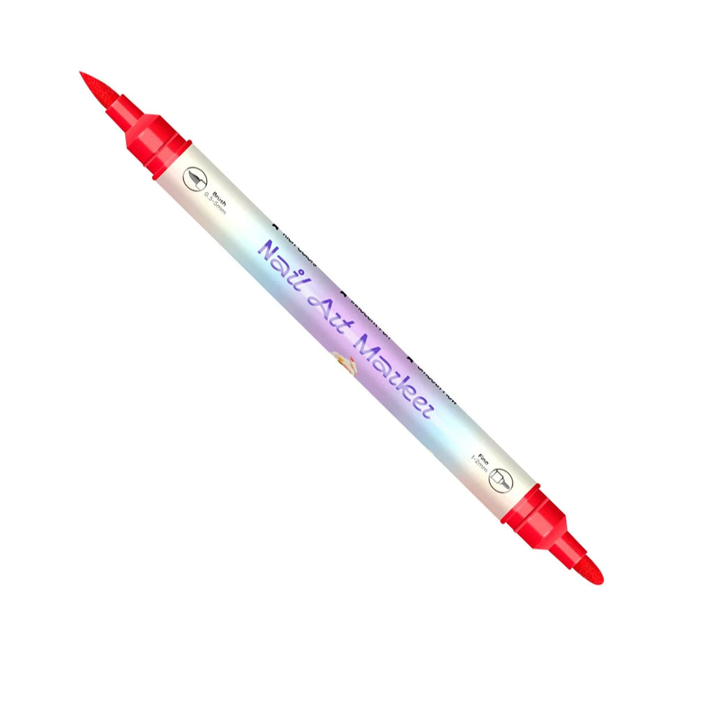 12/24 färger nagelkonstpennor – DIY 3D-markörer för teckning, prickning och manikyr