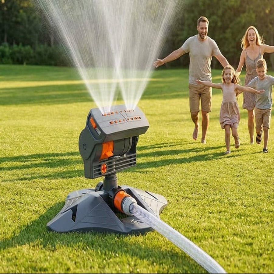 🏡✨Oscillerande sprinkler med bred täckning 💦 Justerbar sprutkontroll