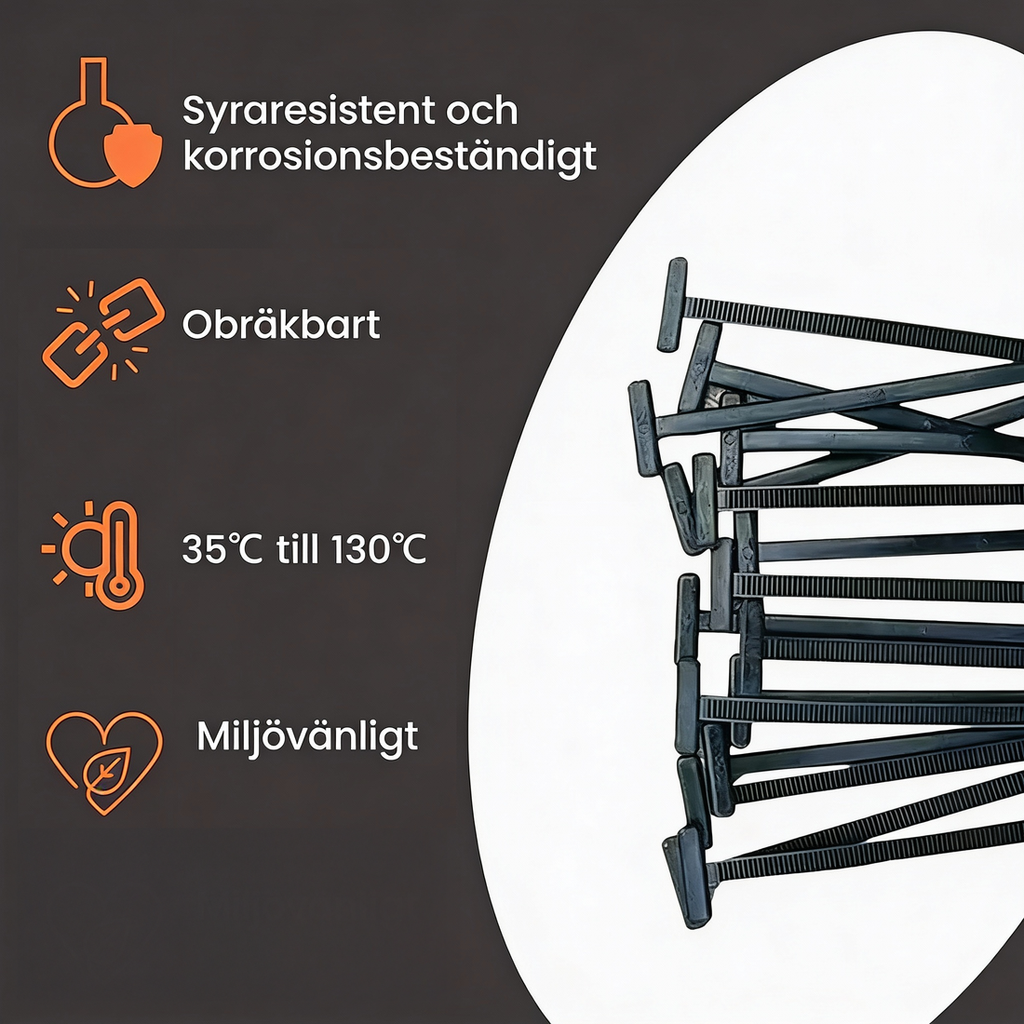 🔧✨Universal spenne til kabelbånd i nylon