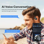 SISTA DAGEN-REA 50% RABATT ⏰ AI-översättning T26 Pro trådlösa Bluetooth-hörlurar.