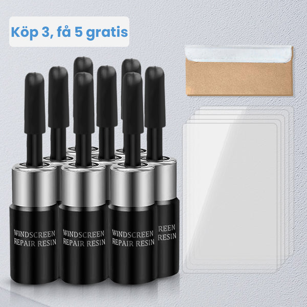 🔥Köp 1 få 1 gratis🔥🔧Sprickor Borta Glas Reparationssats💪