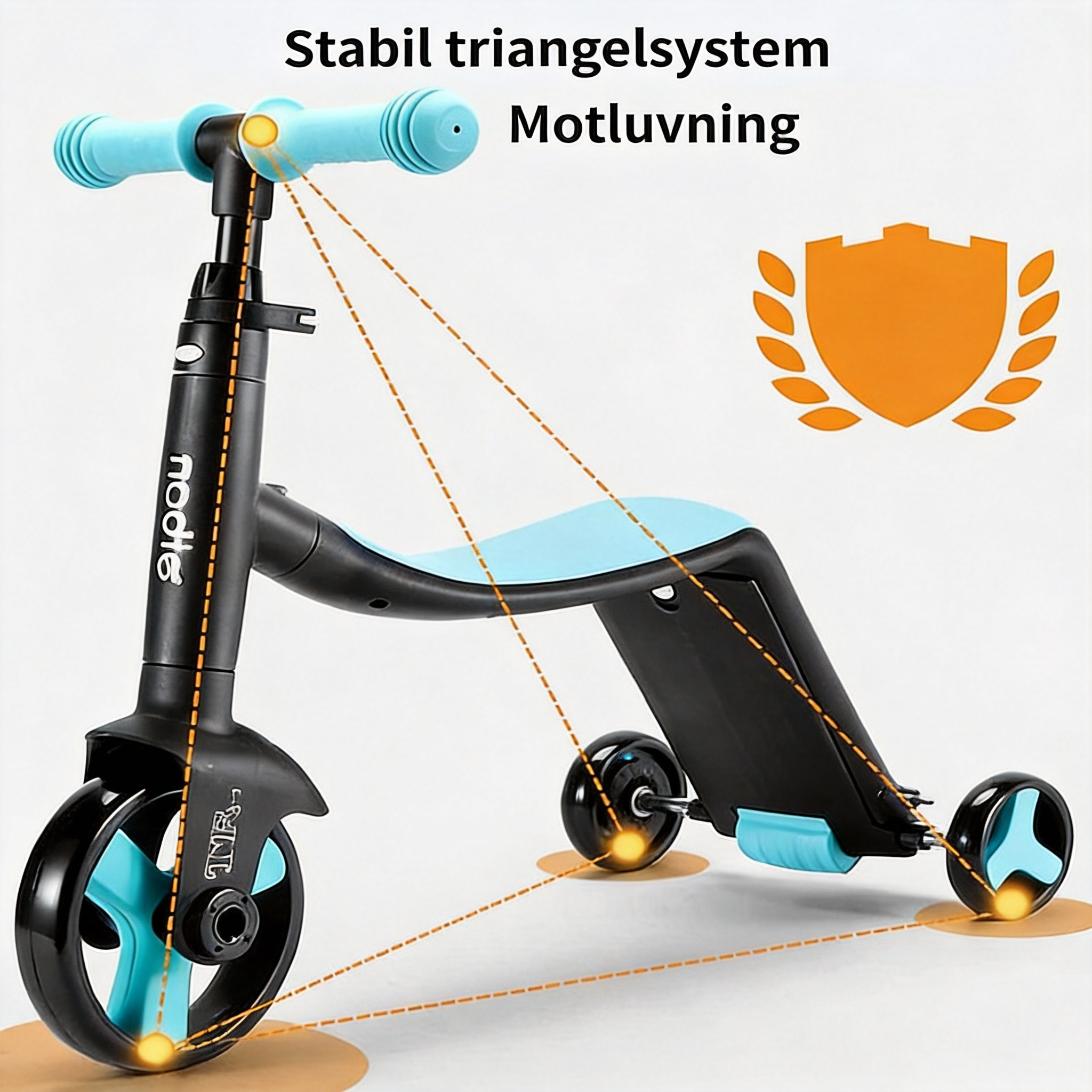 🔥3-i-1 barnskoter och småbarnscykel🛴