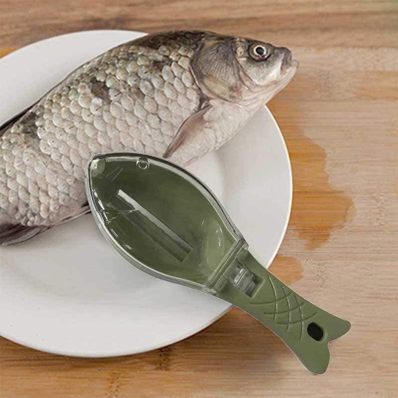 🐟✨ Rask og enkel fiskeskjeller – Rengjør fisk på sekunder【Kjøp én, få én gratis】 