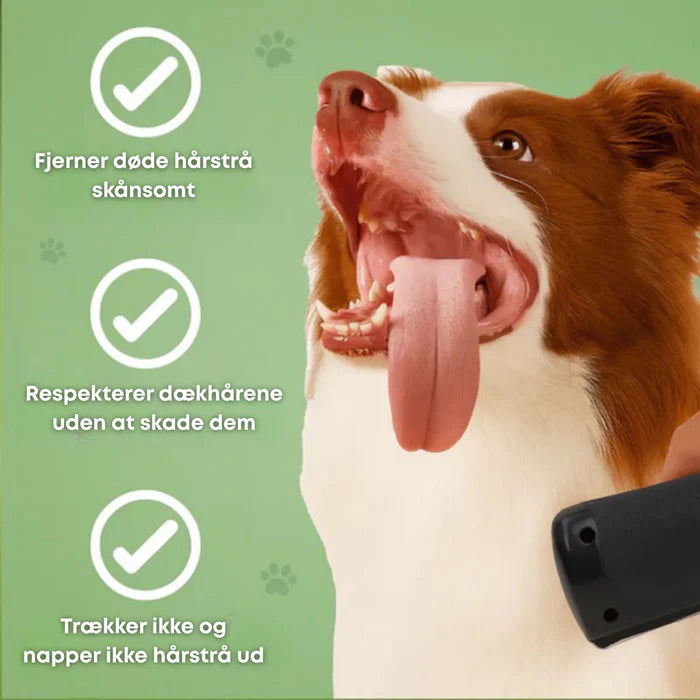 🧹🐾 Si farvel til hundehår – Effektiv hundebørste (Kjøp 1, få 1 gratis)