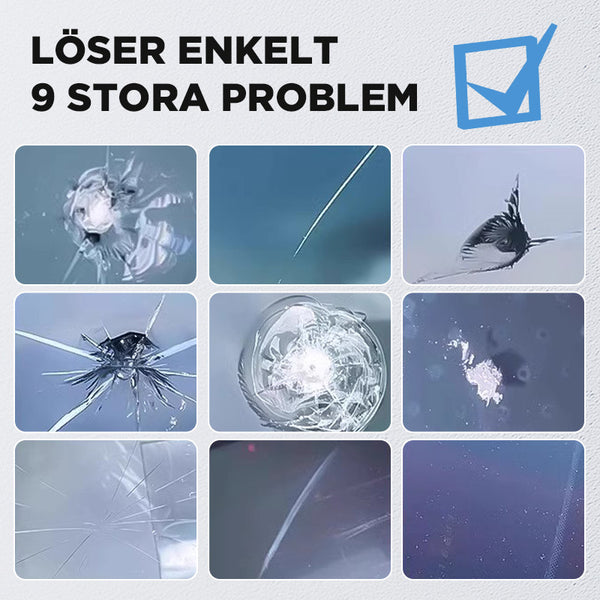 🔥Kjøp 1 få 1 gratis🔥🔧Reparasjonssett for fjerning av sprekker i glass💪