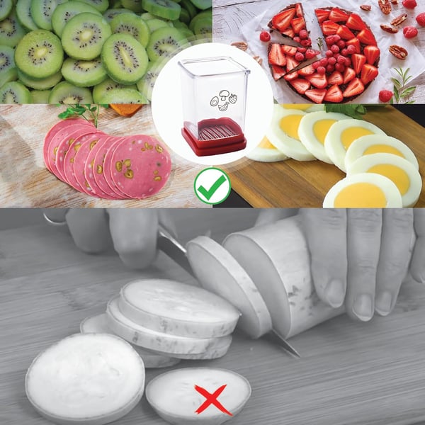 🍓 ✨Cup Slicer – Frukt- og grønnsakskutter