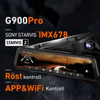 🚗✨ G900Pro 12MP bakspeil med WiFi og berøringsskjerm – Premium sikkerhet med 30 måneders garanti