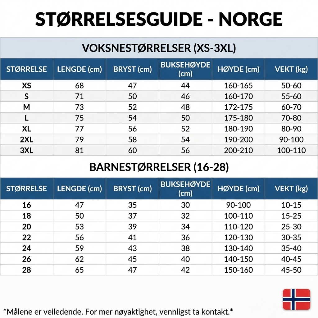 ⚽Norges herrelandslag i fotball sesongen 2026–2027, drakt og shorts for voksne 🇳🇴⚽