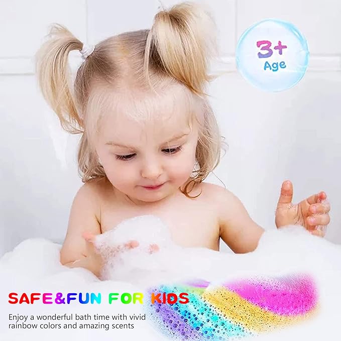 🌈 Gjør badet ditt om til en magisk regnbue! ✨