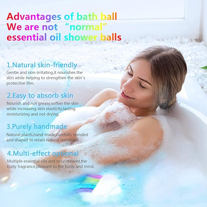 🌈 Gjør badet ditt om til en magisk regnbue! ✨