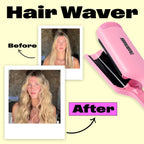 Deep Hair Waver för strandlockar – 32mm Trippelpång