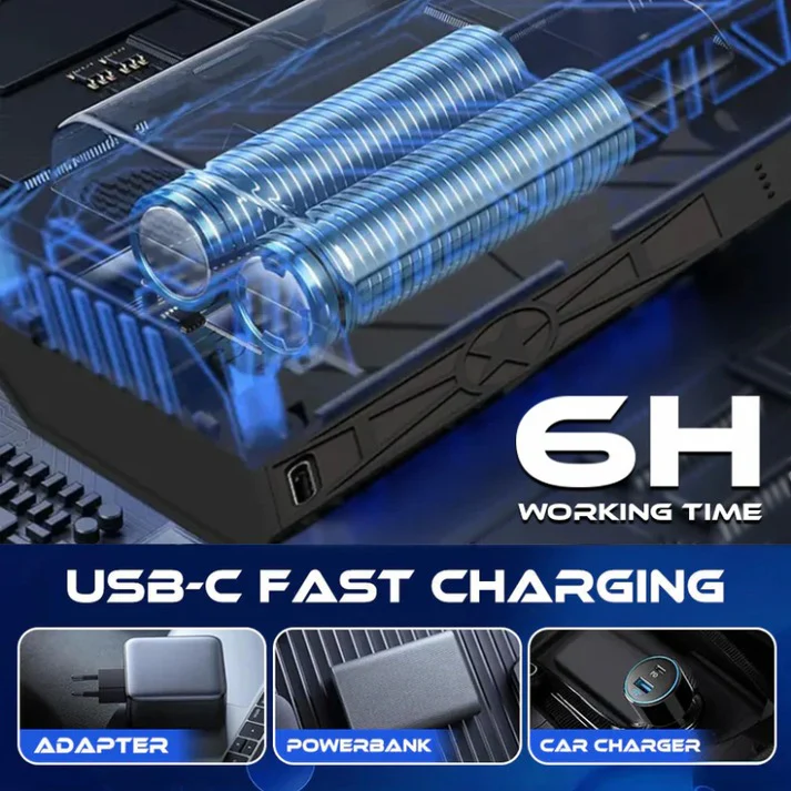 ❄️❄️ Snow Master Pro LED Turbo-vifte ❄️❄️