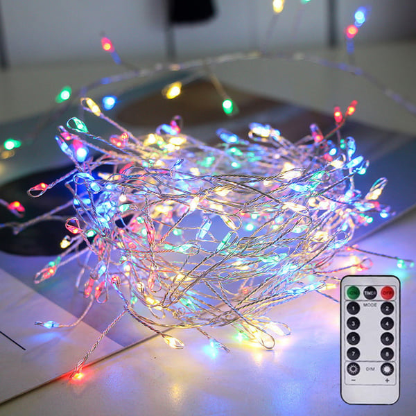 ✨🎁 Skapa magisk stämning med LED-ljusslinga med koppartråd! 🌟