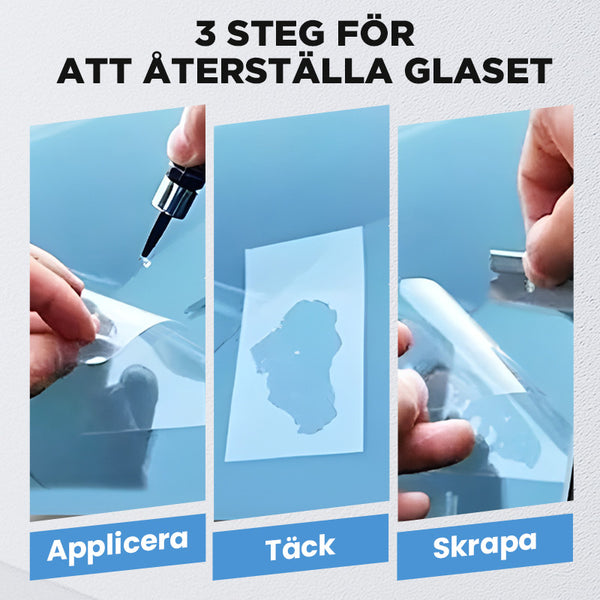 🔥Kjøp 1 få 1 gratis🔥🔧Reparasjonssett for fjerning av sprekker i glass💪
