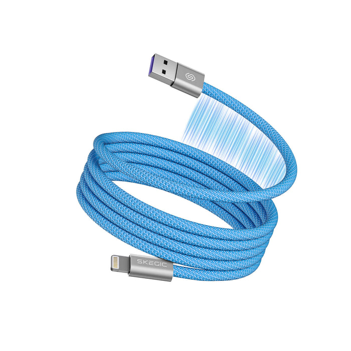 Köp 1 Få 1 GRATIS: Magnetisk Trasselfri Laddningskabel – Självupprullande & Snabbaddning (2-pack)