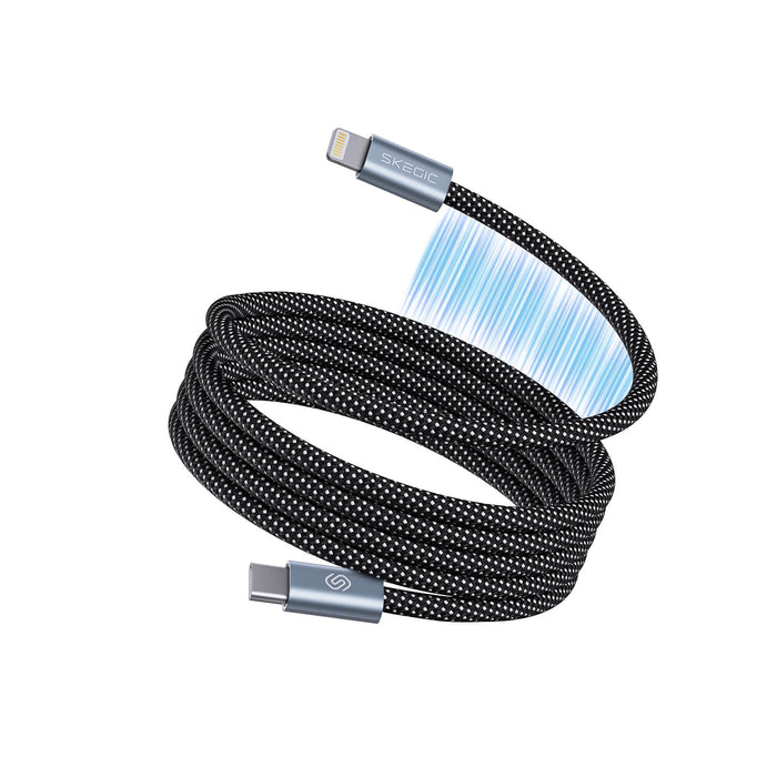 Köp 1 Få 1 GRATIS: Magnetisk Trasselfri Laddningskabel – Självupprullande & Snabbaddning (2-pack)
